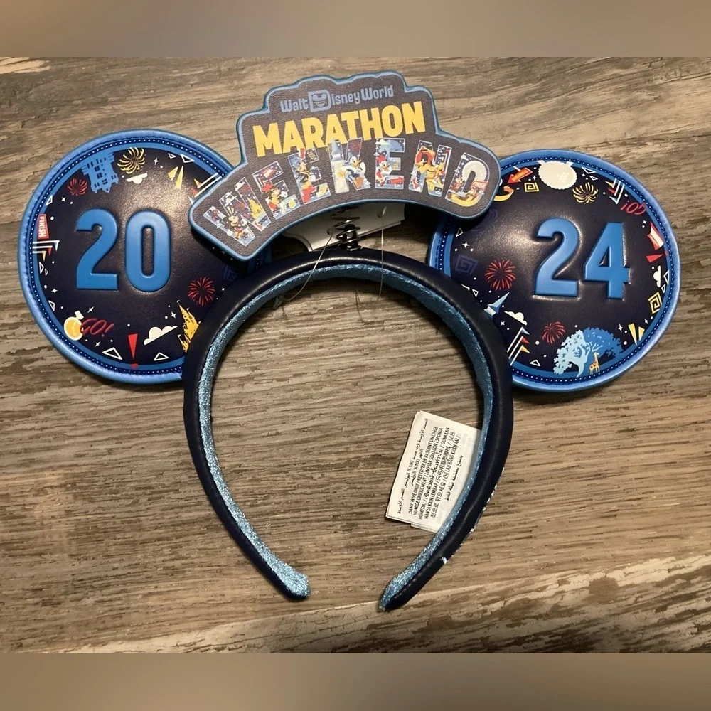 Disney Weekend Marathon 2024 Mickey Mouse headband ears